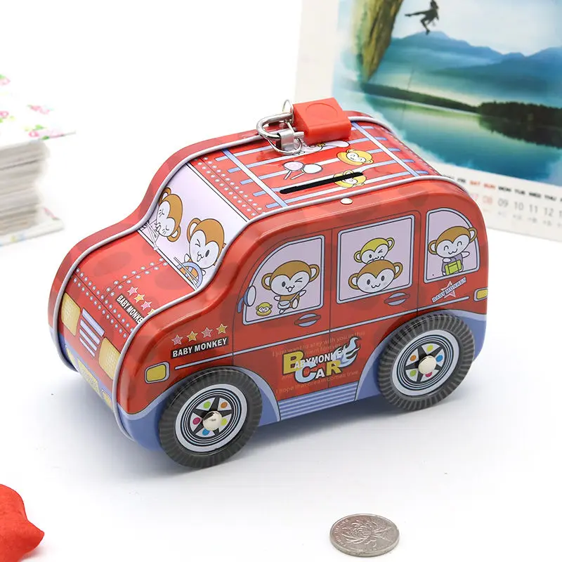 Автомобиль творческий геометрический абстрактный Копилка Мультфильм Маленькие