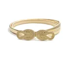 Лидер продаж, новинка, Женская металлическая Весенняя цепочка на талию, роскошное модное платье, облако, двойная Пряжка, эластичная цепочка, маленький ремень, оптовая продажа