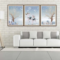 5d diy deer diamond embroidery winter landscape diamond painting natural scenery full square round drill new arrival home decor