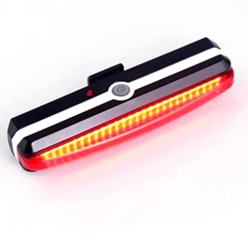 

LED Bicycle Bike Cycling Front Rear Tail Light USB Rechargeable 6 Modes Strong Flashing Quick Spotlight Night Dark