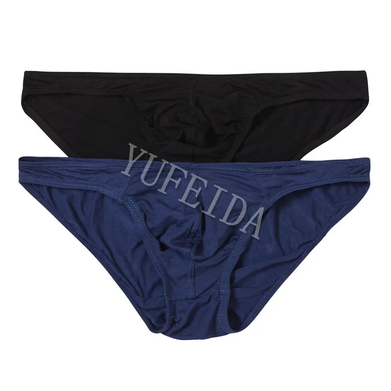 Трусы брифы мужские из модала нижнее белье с мешочком пикантные джоки трусы для