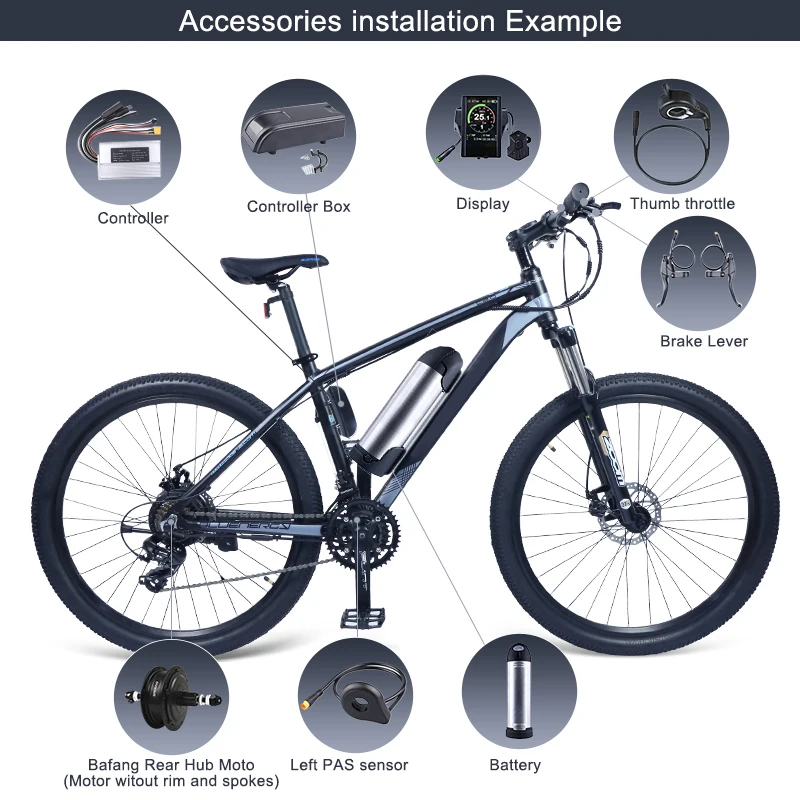Bafang 8fun 36 V 250 W Планетарная втулка E-bike электрические задние колеса приводные велосипеды; комплект для переоборудования G020.250.D G020.250.DC мотор