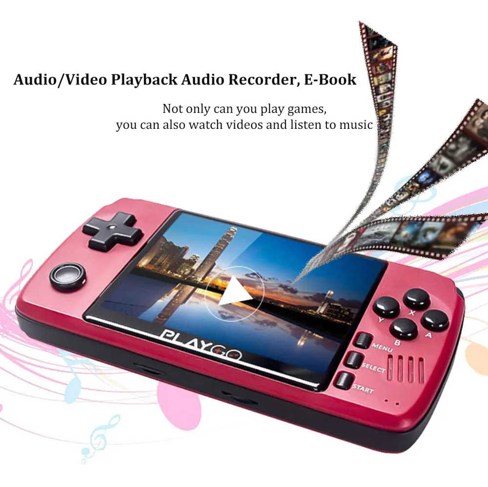 Обновленная эмуляторная консоль PLAYGO 3 5 дюймовый экран IPS портативный игровой