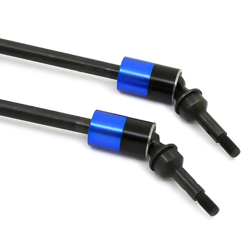

2Pcs Splined CVD Swing Driveshaft Axles for 1/10 E-Revo Summit Revo 3.3 E-MAXX T-MAXX