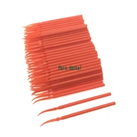 100pcs dental plastic wedge with handle orthodontic material