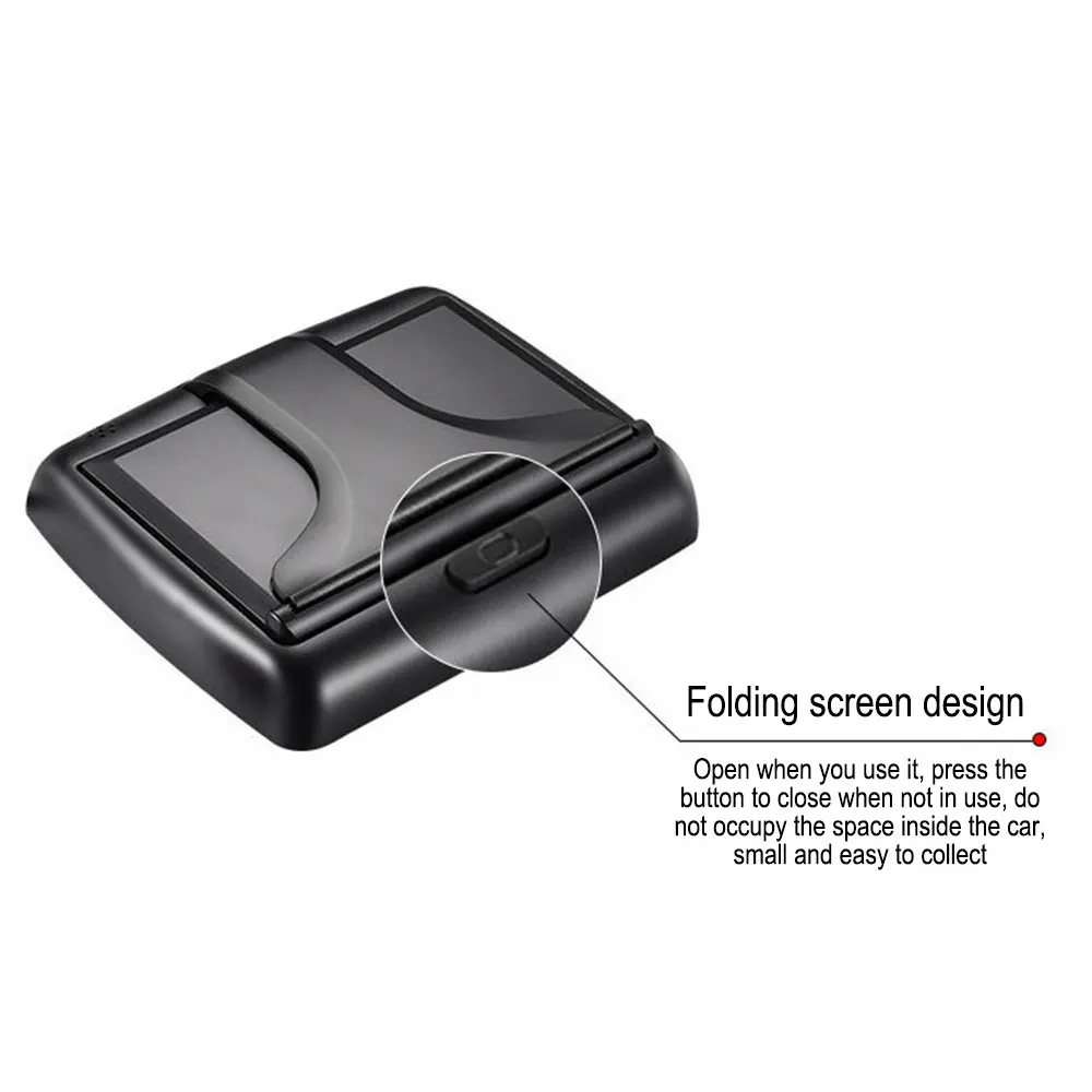 4 3 дюймов складной автомобильный монитор TFT ЖК-дисплей камера s заднего вида