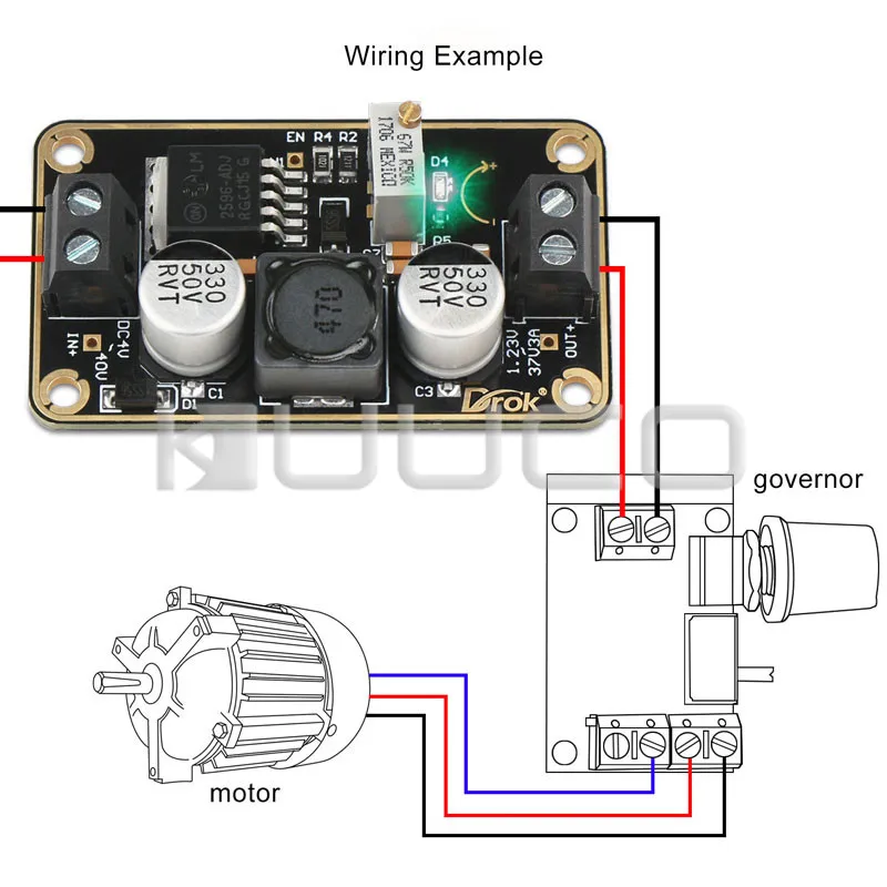 5V аудио усилитель 5W + стерео Класс D мощности и понижающий преобразователь DC 4 V 40 к