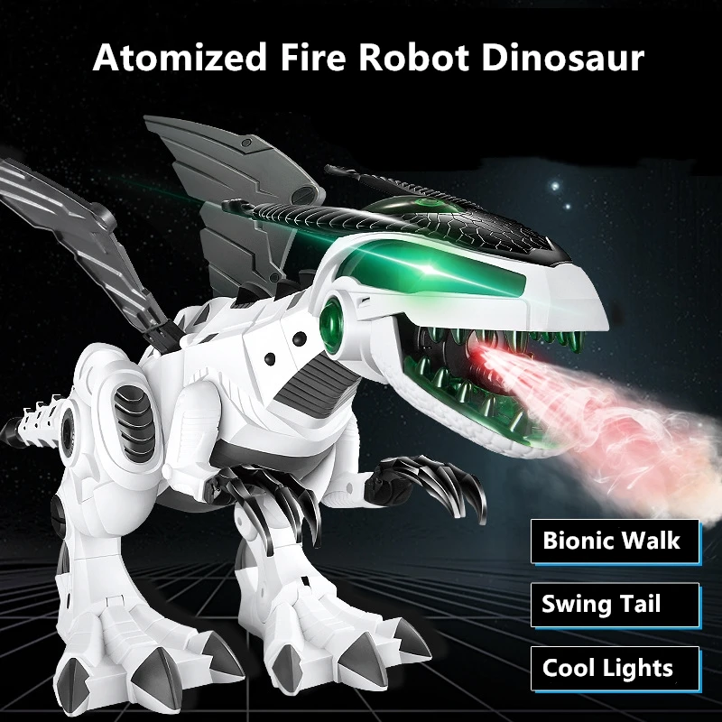 Моделирование прототип распыления робот динозавр мульти подвижные суставы бионический ходить светодиод, холодный свет крыло хвост реалис... от AliExpress RU&CIS NEW