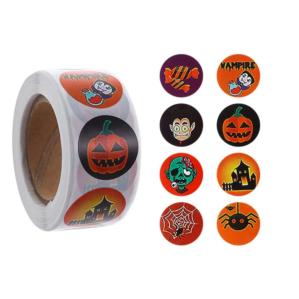 

Самоклепосылка еся наклейки в упаковке, яркие наклейки на Хэллоуин