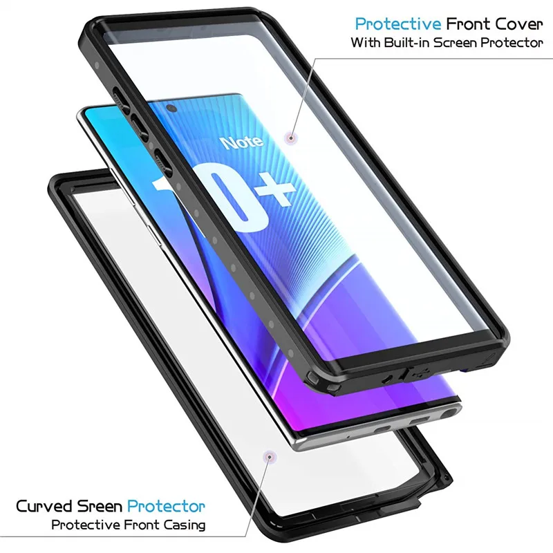 IP68 Водонепроницаемый чехол для samsung Note 10 plus Note 8 9 плавательный чехол водонепроницаемый чехол для samsung Galaxy S10E S8 S9 S10 Plus