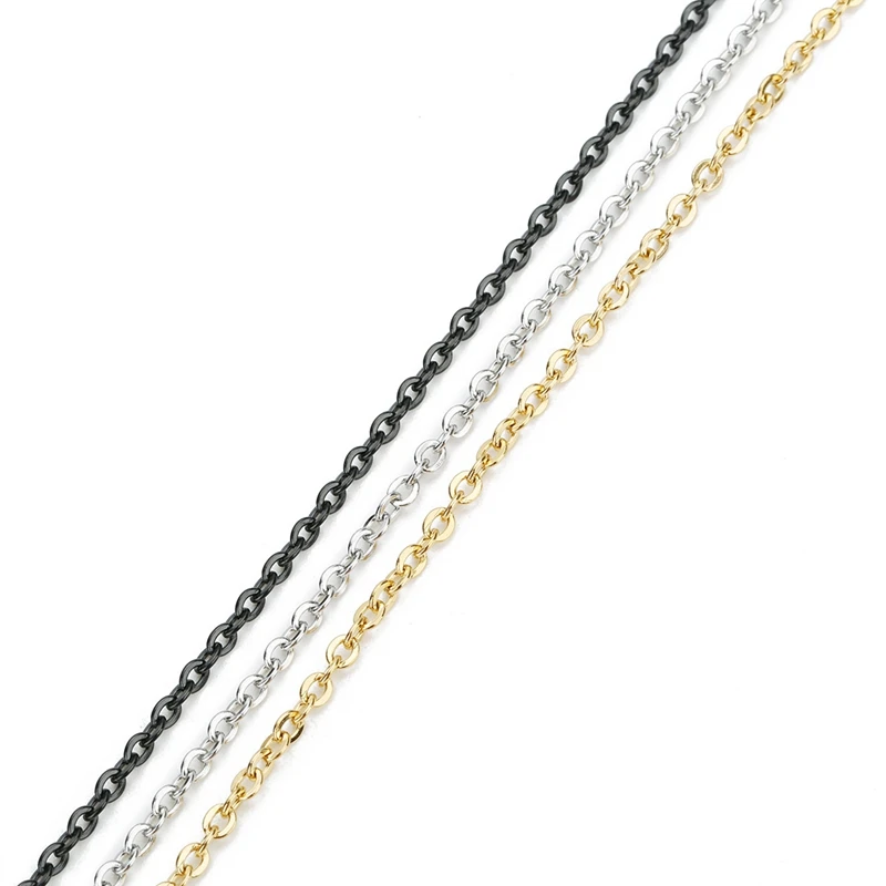 

9 M/Rol Stainless Steel DIY Chain for Jewelry Making DIY Bracelet Necklace Punk Handmade Supplies