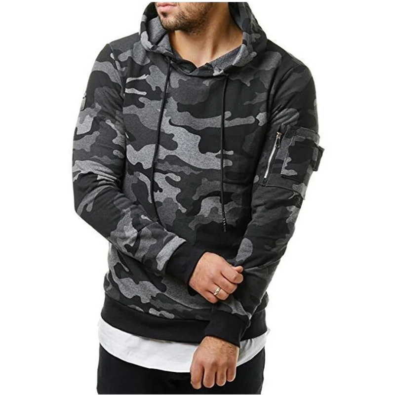 mens hooded sweatshirt brand autumn winter camouflage military sportswear casual hooded jacket male pullover coat hot m 3xl free global shipping
