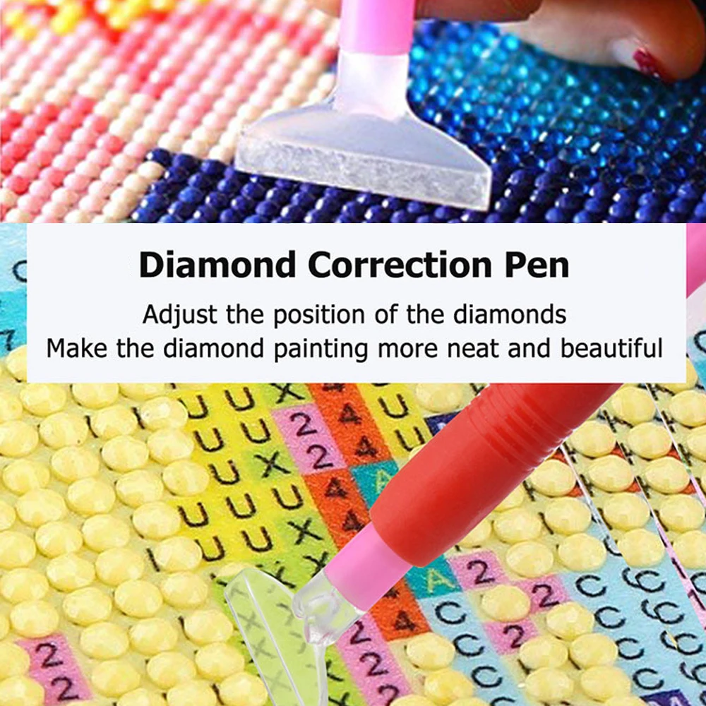 Алмазная живопись инструменты для фиксации бисера ручка коррекции делает