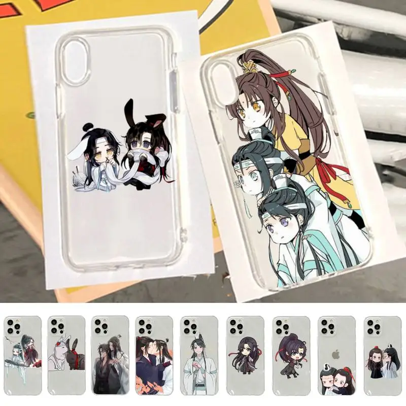 

Protective Grandmaster Mo Dao Zu Shi MDZS Anime Phone Case for iphone 13 11 12 pro XS MAX 8 7 6 6S Plus X 5S SE 2020 XR case