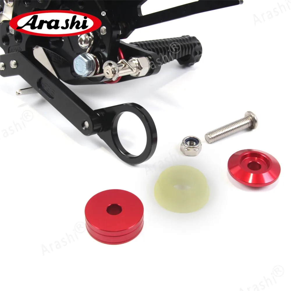 Arashi 1 Набор для TRIUMPH DAYTONA 675 675R 2013 CNC Регулируемые подножки Rider Rearset