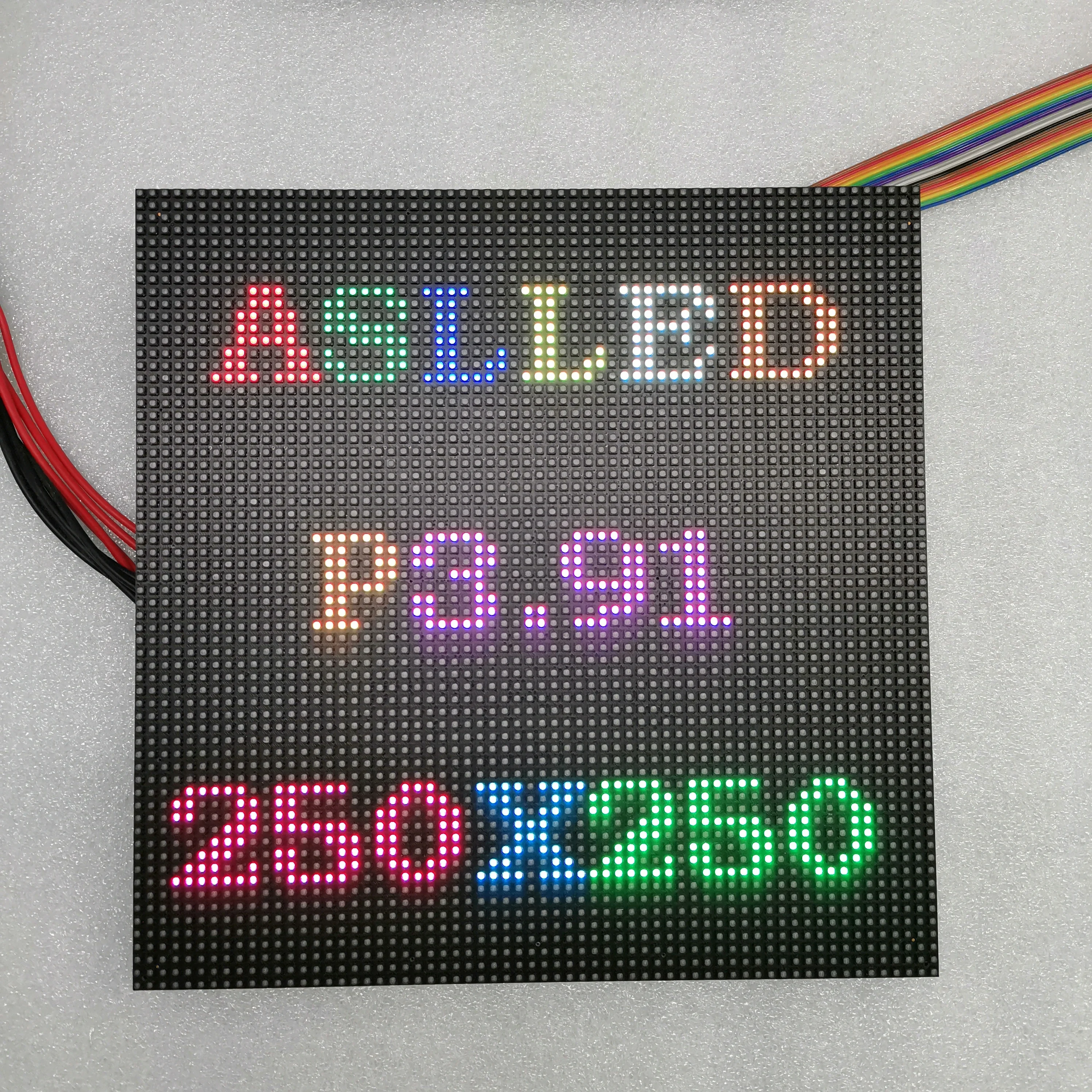 Indoor LED Display Module P3.91 HD Full Color SMD2121 High Quality LED Video Advertising Wall Module Size 250X250mm