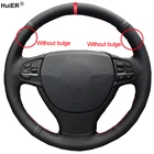 Ручное шитье чехол рулевого колеса автомобиля, для BMW F10, F07 (GT) 2009-2016, 2017, F11 (универсал) 2010, 2011 -2017, F01, F02 2008-2015