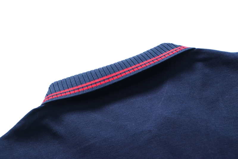 

T-Shirt men TACE&SHARK 2021 new Long sleeve fashion thick cotton embroidery Comfortable England Casual free shipping