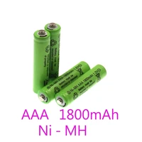 rechargeable battery brand new 100 aaa 1 2v 1800mah ni mh batteries for camera toy garden solar light led flashlight torc