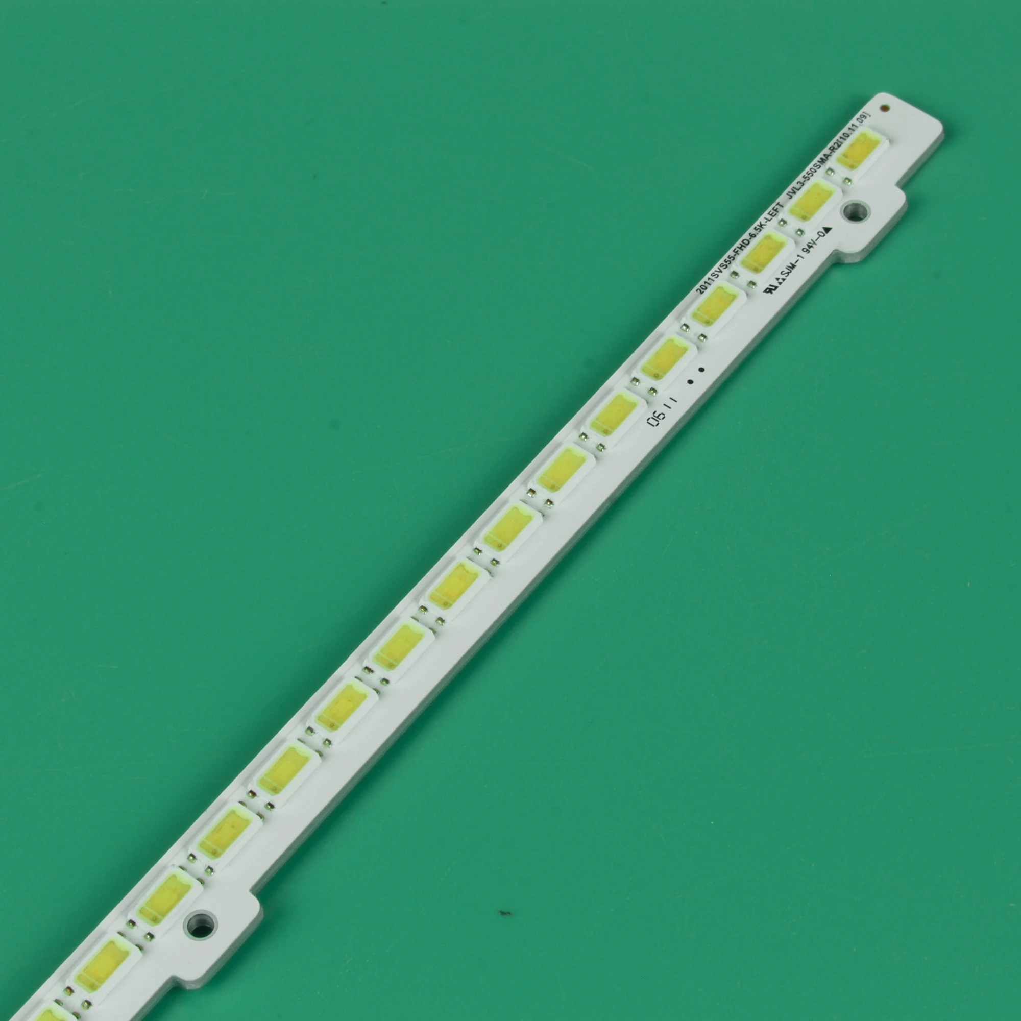 

New 2 PCS/set 100LED LED backlight strip for Samsung UA55D6600WJ UA55D6400UJ BN64-01664A LTJ550HW01 2011SVS55 6.5K JVL3-550SMB-R