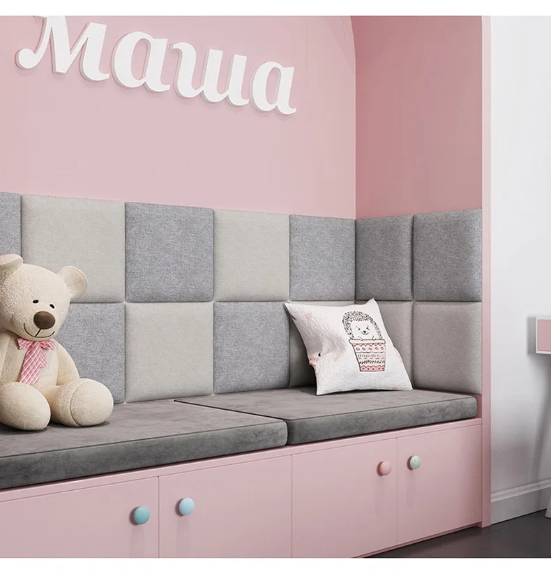 Скандинавский стиль самоклеящаяся изголовье современный татами мягкая сумка