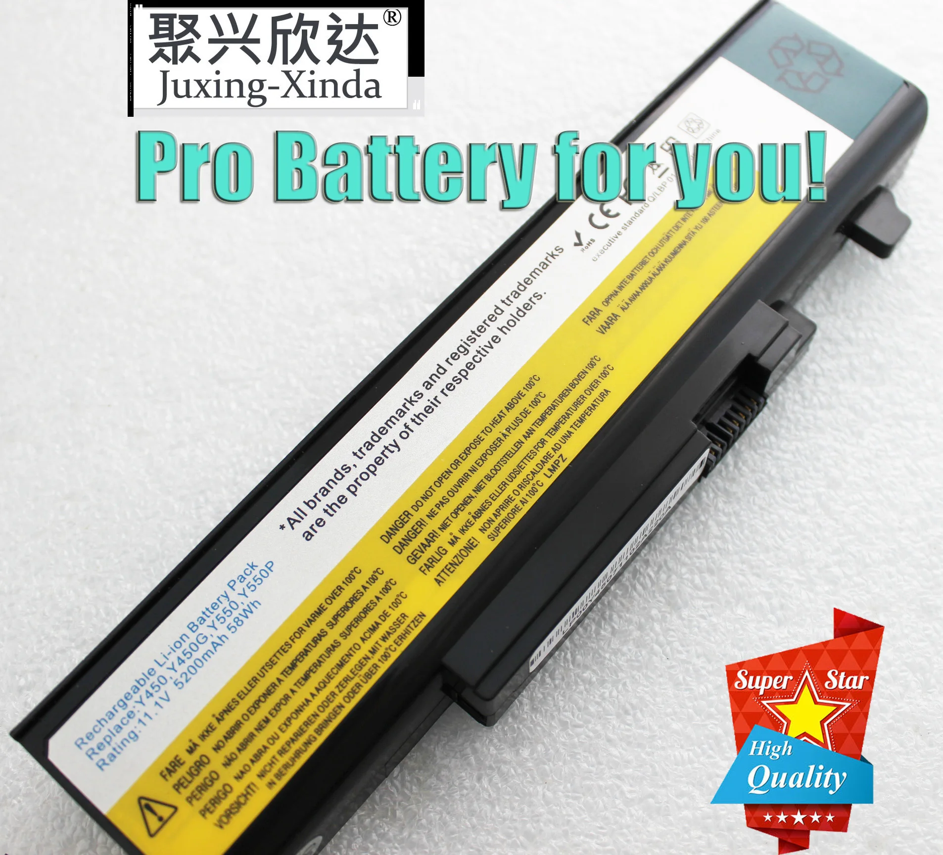 Аккумулятор для ноутбука Lenovo IdeaPad Y450 Y450A Y450G Y550 Y550A Y550P 55Y2054 L08L6D13 L08O6D13 L08S6D13 20020 4186 3241