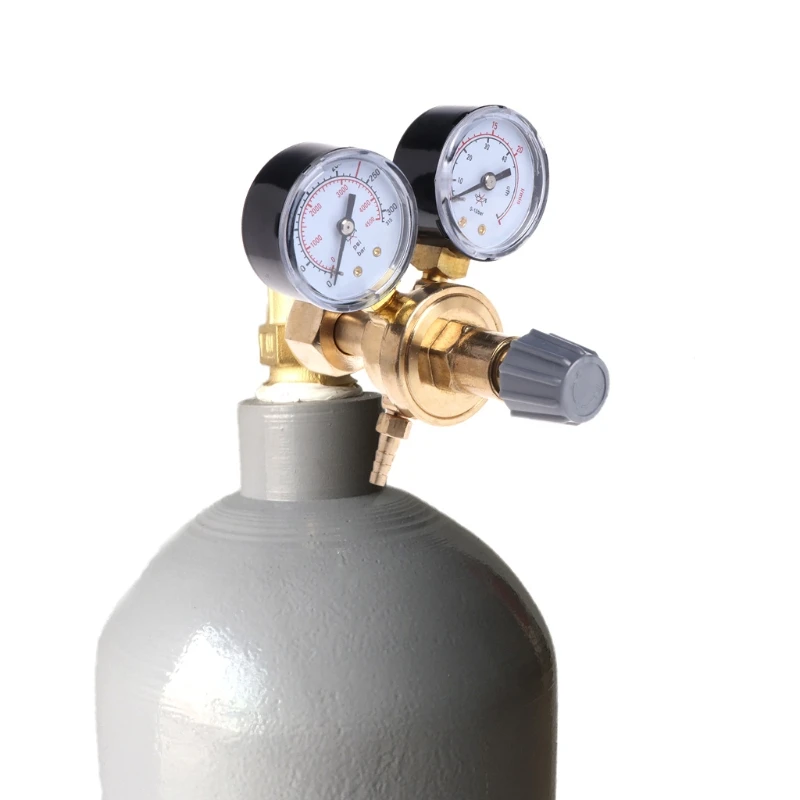 

0-30Mpa Argon CO2 Mig Tig Flow Meter Gas Regulator Flowmeter Welding Weld Gauge Argon Regulator Pressure Reducer U4LB