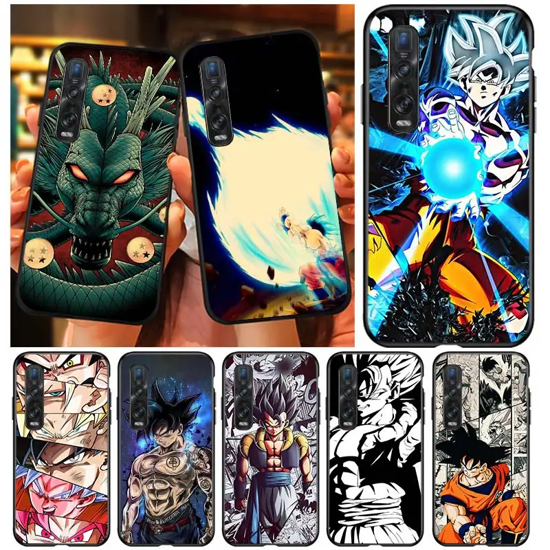 

Cas Anime-Dragon-Ball Shell For OPPO Realme GT Neo 2 Q3 C21Y C11 C21 C20 V15 X7 Q2 i V3 V5 X50 X3 X2 Black Funda Capa Phone Case
