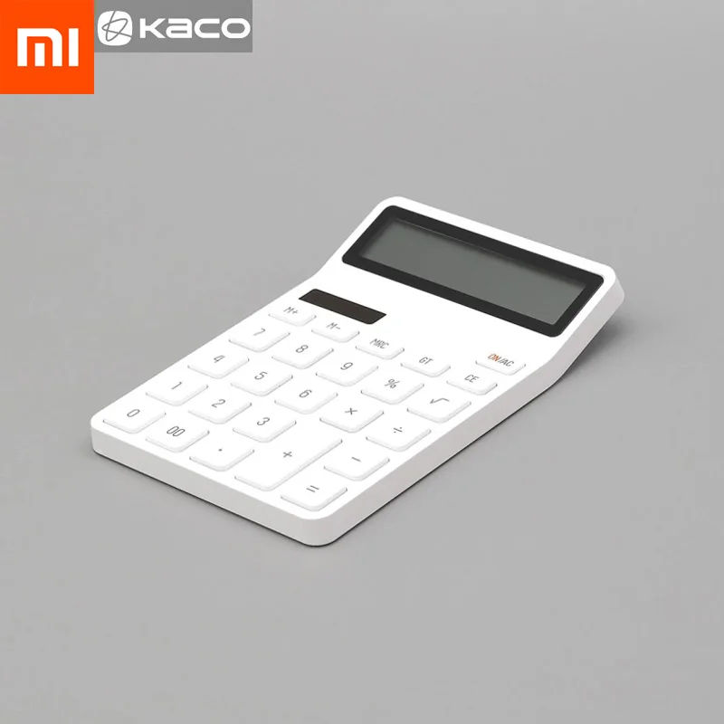 Настольный калькулятор Xiaomi Mijia KACO LEMO с 12 цифрами для подводного плавания