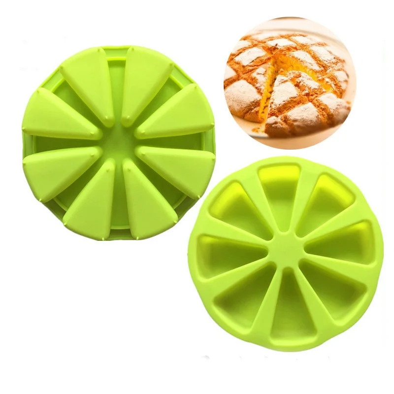 Треугольная часть формы для торта ломтики кексов кусочки пиццы выпечки