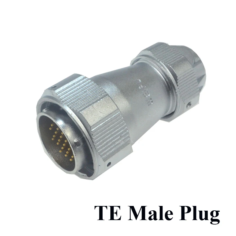 Original WEIPU WY28 Connector TE TB TI 2 3 4 7 8 9 10 12 16 17 20 24 26 Pin IP67 Clamping Plaatic Hose Cable Male Plug | Обустройство