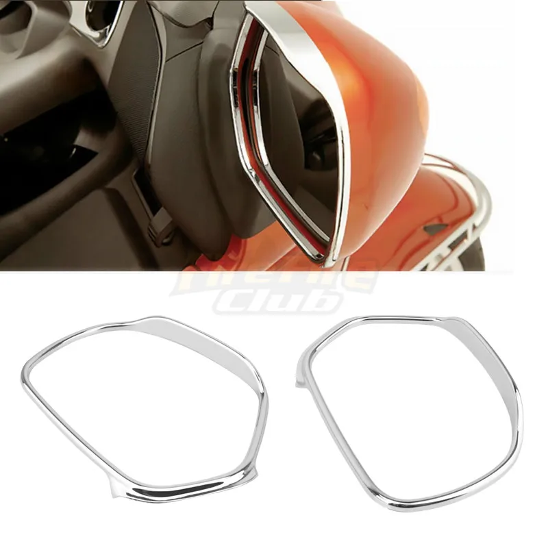 

Хромированный чехол из АБС-пластика для мотоцикла, зеркальный декоративный чехол для Honda Goldwing GL1800 GL 1800 2001-2017