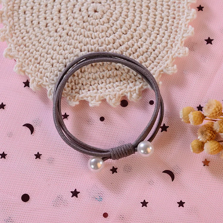 Темперамент Джокер жемчуг бисером резинки для волос круг многослойная