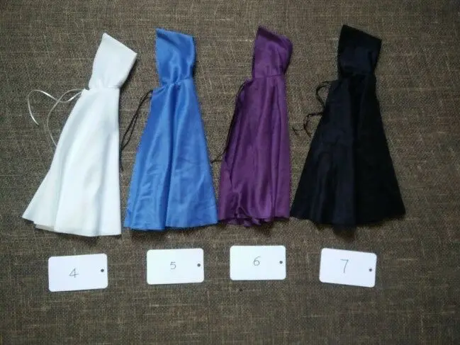 

No.6 1pc 1:6th purple with a hat cloak Coat For 12" male & Female Figure Body
