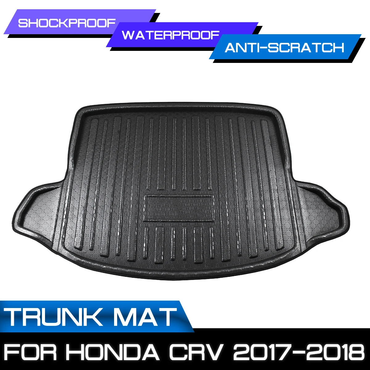 

Car Floor Mat Carpet Rear Trunk Anti-mud Cover For Honda CRV 2017 2018