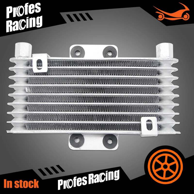 

Motorcycle Aluminum Oil Cooler Radiator 125ml Cooling Radiators for 125CC-250CC Motorcycle Dirt Bike ATV Oil Engine