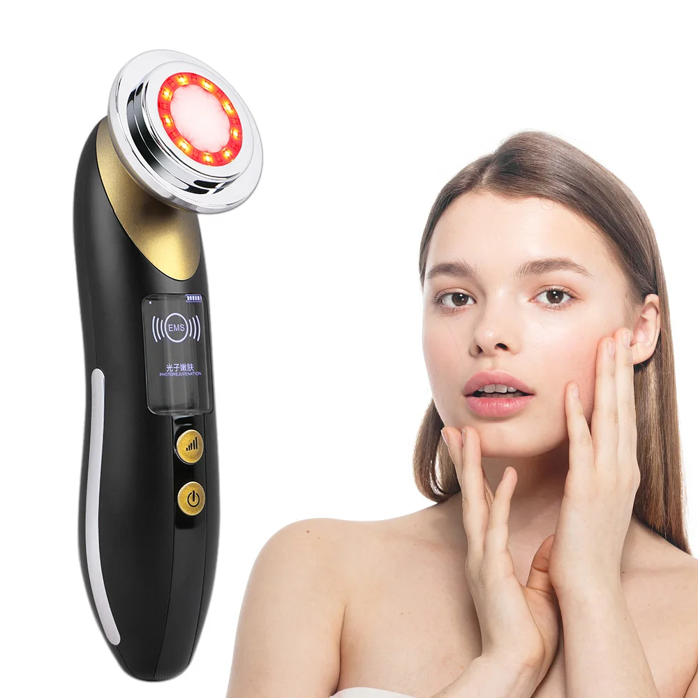 

Радиочастотный и фотоэлектрический прибор для поддержания красоты лица, мезотерапия, средство для ухода за кожей, массажер для лица, красот...