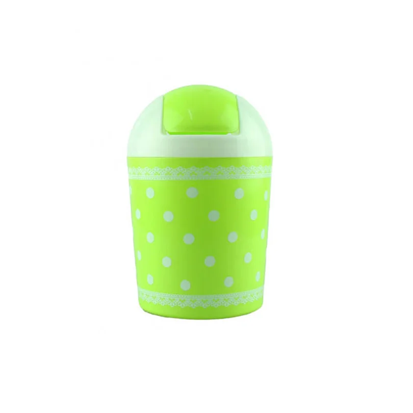 Маленький мини портативный милый мусорный бак мусорная корзина офисные