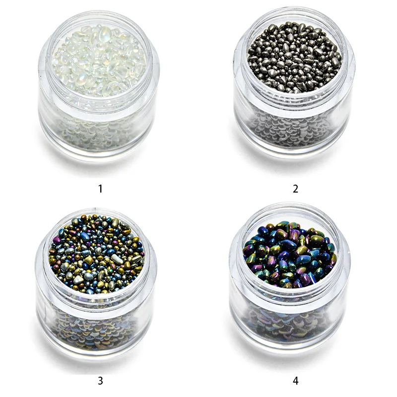 Стразы для ногтей с кристаллом циркония блестящие мини-бусины дизайна украшения