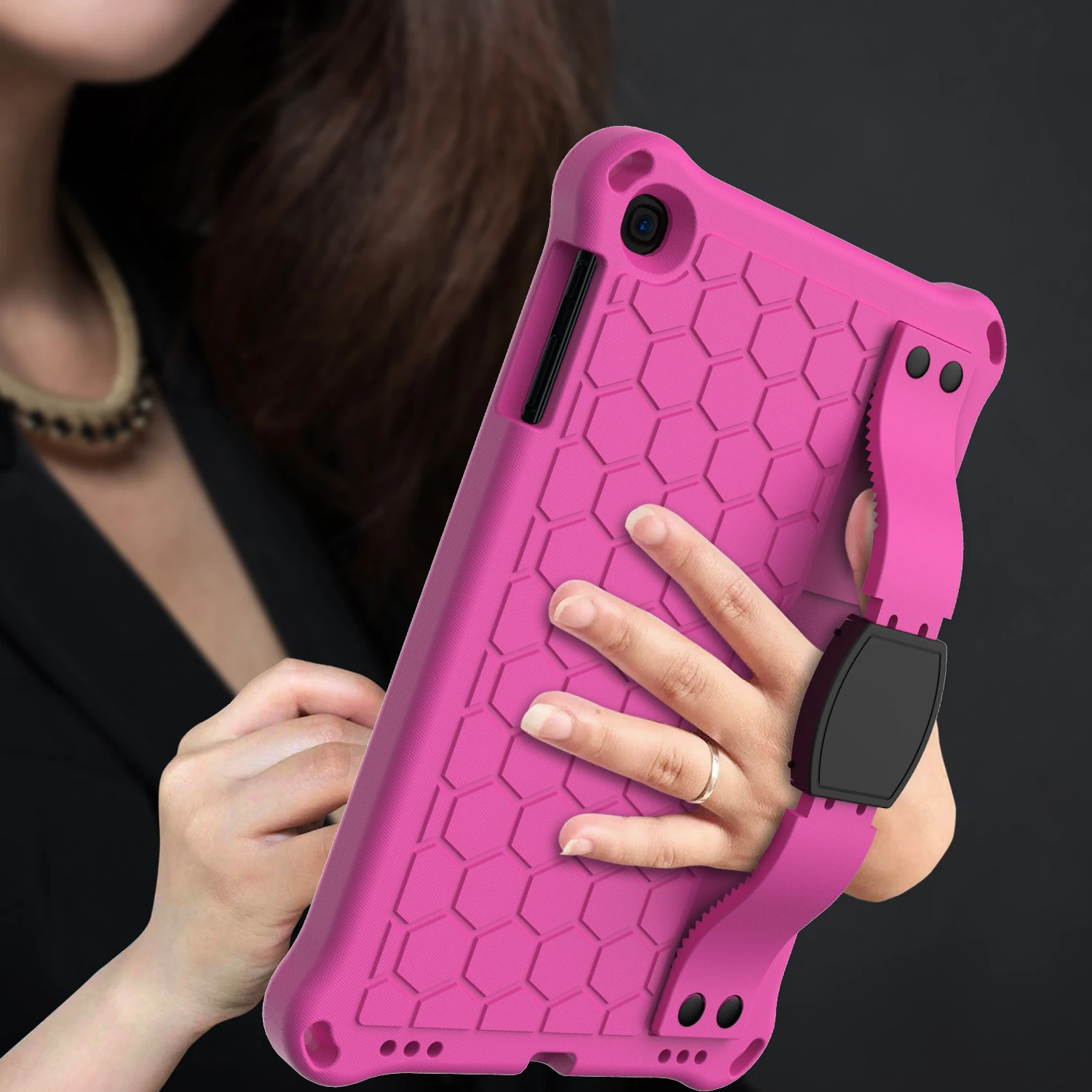 

EVA Portable Kids Safe Foam Shockproof Tablet Stand Case Samsung Galaxy Tab A 10.1 2019 SM-T510 SM-T515 T510 T515 Cover #S shell