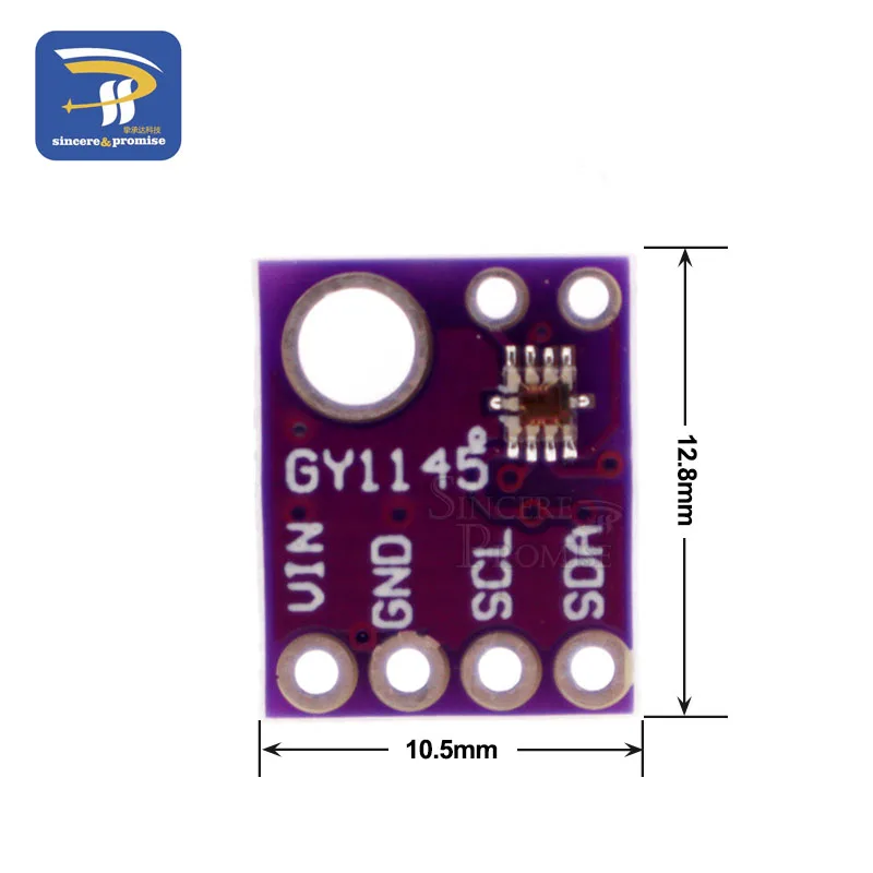 SI1145 УФ ИК Видимый датчик плата 62C IIC GY 1145 6Pin модуль освещения цифровой с