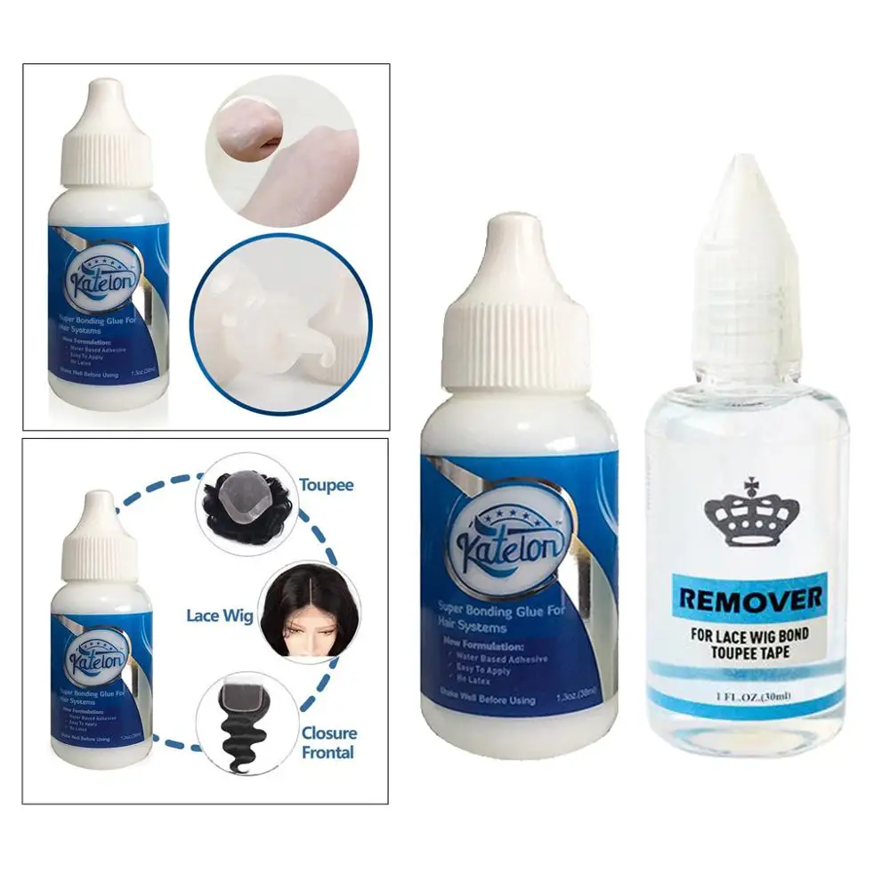 1 шт./2 шт. клей для кружевного парика водонепроницаемый склеивания париков