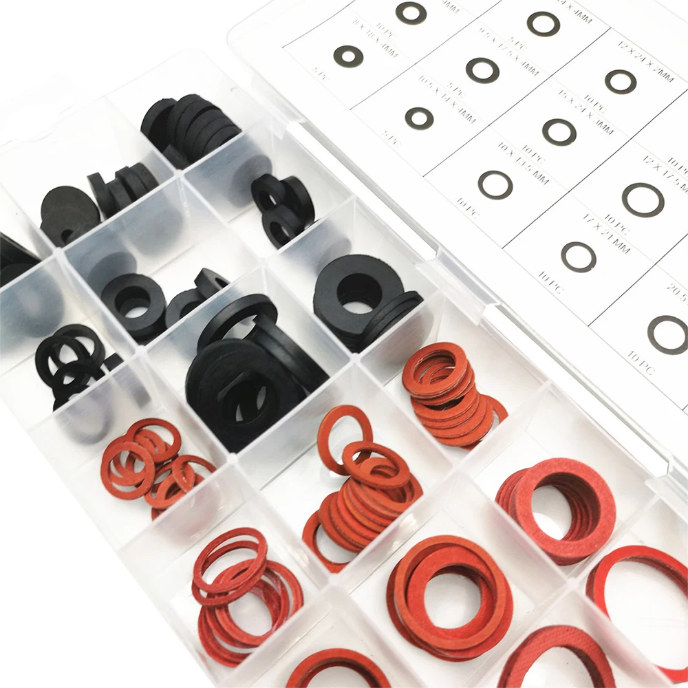 141 шт./кор. NBR уплотнительное кольцо сантехническая прокладка набор резиновых