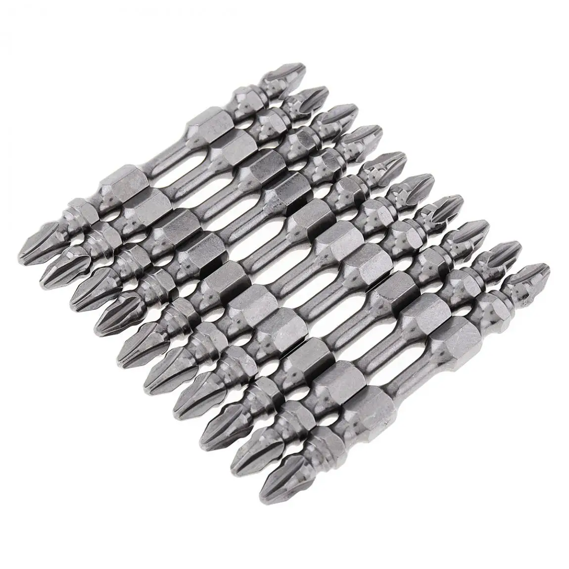 Отвертка PH2 65 мм твердость S2 1/4 дюйма стандартная с крестообразным винтом и