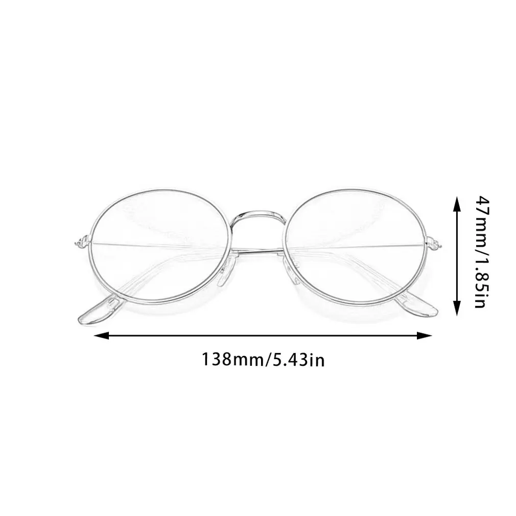 

Vintage Round Shape Men Women Sunglasses Unisex UV400 Protective Travel Vintage Eyewear Sunglasses Anti-Uv Driving Glasses