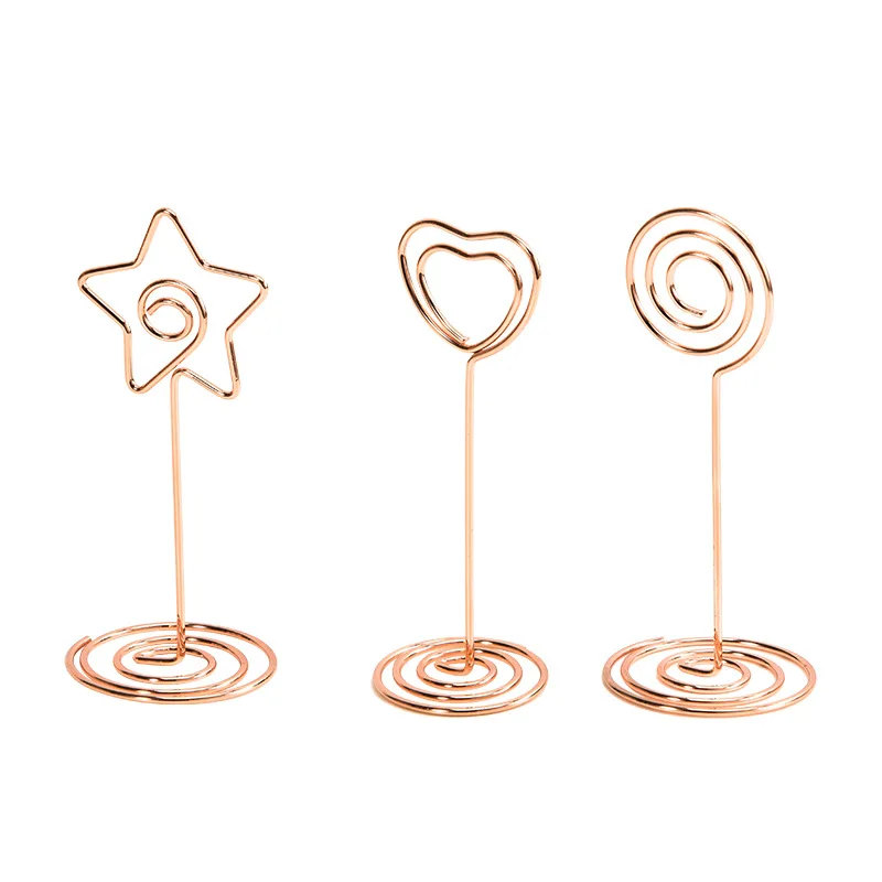 Креативный милый Настольный блокнот в форме сердца папка бизнес держатель для