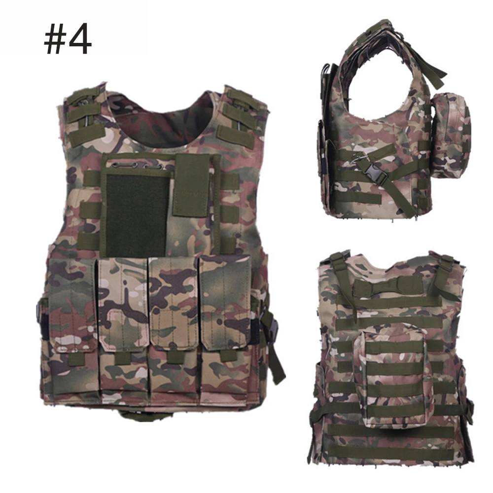 Военный тактический жилет спецназа для мужчин бронежилет охоты джунгли Уличное