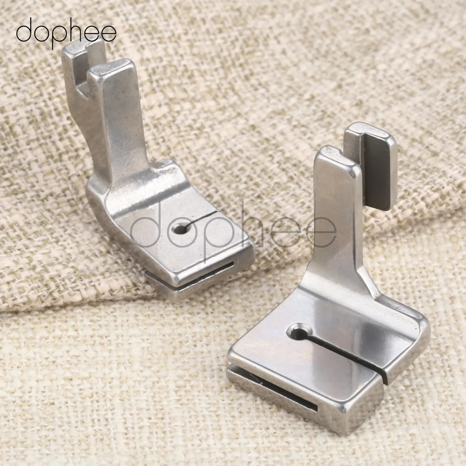Dophee 1 шт. P5 Промышленная швейная машина стальная прижимная лапка со складками для