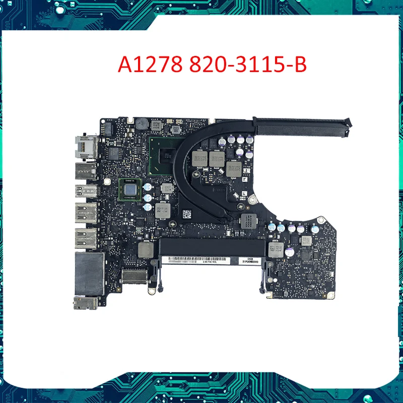661-6588 Логическая плата для MacBook Pro 13 &quotMid-2012 A1278 MD101LL/A 820-3115-B материнская w/ i5 2 5g CPU |
