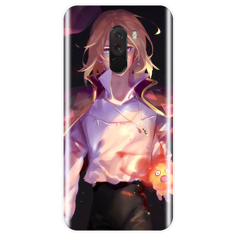 Howl's Howls Moving Castle Cover Soft Silicone TPU Phone Case For Redmi 4 4A 4X 5A 5 PLUS 6 7 NOTE pro | Мобильные телефоны и